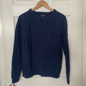 Cable knit sweater